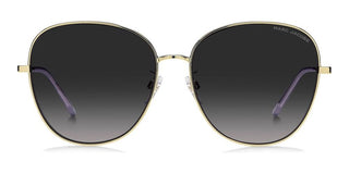 Marc Jacobs MARC 664/G/S women Gold Round Sunglasses