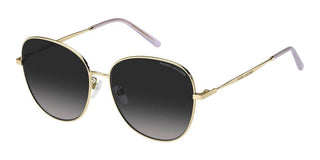 Marc Jacobs MARC 664/G/S women Gold Round Sunglasses