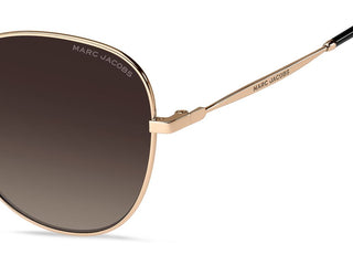 Marc Jacobs MARC 664/G/S women Gold Round Sunglasses