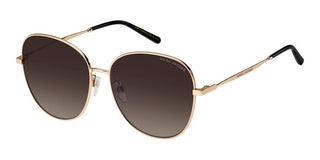 Marc Jacobs MARC 664/G/S women Gold Round Sunglasses