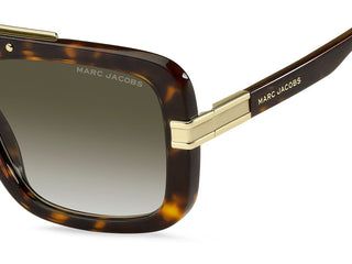 Marc Jacobs MARC 670/S men Havana Geometric Sunglasses
