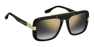 Marc Jacobs MARC 670/S men Black Geometric Sunglasses