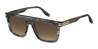 Marc Jacobs MARC 680/S men Grey Squared Sunglasses