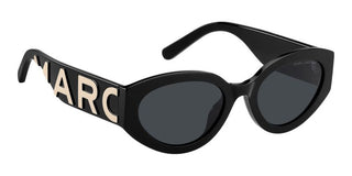 Marc Jacobs MARC 694/G/S women Black Squared Sunglasses