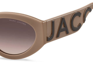 Marc Jacobs MARC 694/G/S women Brown Squared Sunglasses