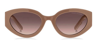 Marc Jacobs MARC 694/G/S women Brown Squared Sunglasses