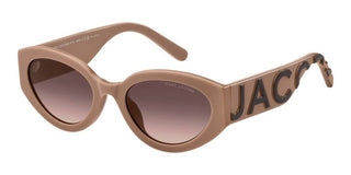 Marc Jacobs MARC 694/G/S women Brown Squared Sunglasses