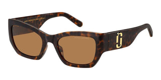 Marc Jacobs MARC 723/S women Havana Rectangle Sunglasses