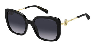 Marc Jacobs MARC 727/S women Black Rectangle Sunglasses