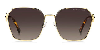 Marc Jacobs MARC 729/S women Gold Rectangle Sunglasses