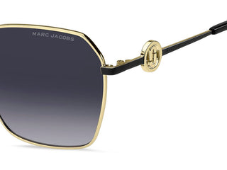 Marc Jacobs MARC 729/S women Black Rectangle Sunglasses