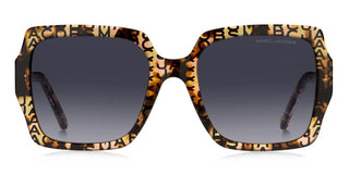 Marc Jacobs MARC 731/S women Havana Rectangle Sunglasses
