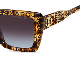 Marc Jacobs MARC 733/S women Havana Squared Sunglasses