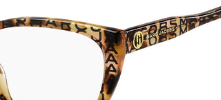 Marc Jacobs Marc 736 Women Havana Rectangle Eyeglasses