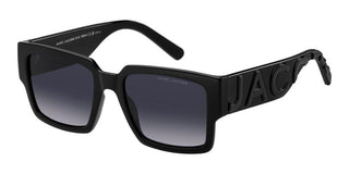 Marc Jacobs MARC 739/S unisex Black Rectangle Sunglasses