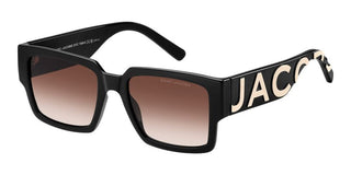 Marc Jacobs MARC 739/S unisex Black Rectangle Sunglasses