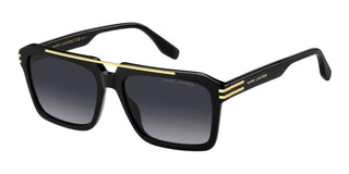 Marc Jacobs MARC 752/S men Black Rectangle Sunglasses