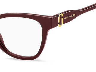 Marc Jacobs Marc 767 Women Red Rectangle Eyeglasses