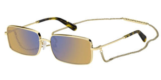 Marc Jacobs MARC 771/N/S women Gold Rectangle Sunglasses