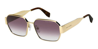 Marc Jacobs MARC 805/S women Gold Rectangle Sunglasses