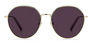 Marc Jacobs MARC 830/F/S women Gold Round Sunglasses