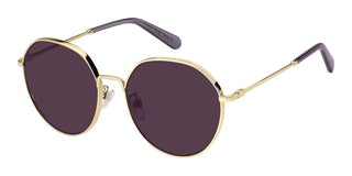 Marc Jacobs MARC 830/F/S women Gold Round Sunglasses