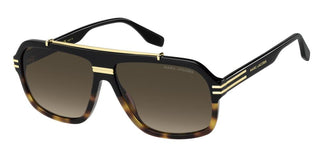 Marc Jacobs MARC 840/S men Havana Pilot Sunglasses