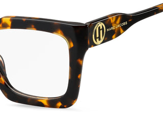 Marc Jacobs Marc 855 Women Havana Squared Eyeglasses
