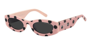 Marc Jacobs MARC 858/G/S women Pink Oval Sunglasses