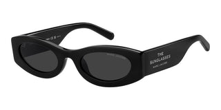Marc Jacobs MARC 858/G/S women Black Oval Sunglasses