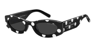 Marc Jacobs MARC 858/G/S women Black Oval Sunglasses