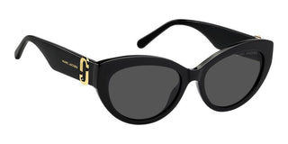 Marc Jacobs Marc 883/s Women Black Cat Eye Sunglasses