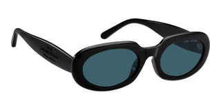 Marc Jacobs Marc 887/g/s Women Black Oval Sunglasses