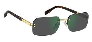 Marc Jacobs Marc 902/s Men Gold Rectangle Sunglasses