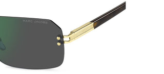 Marc Jacobs Marc 902/s Men Gold Rectangle Sunglasses