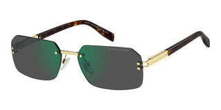 Marc Jacobs Marc 902/s Men Gold Rectangle Sunglasses
