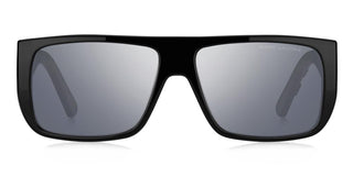 Marc Jacobs MARC LOGO 096/S unisex Black Rectangle Sunglasses