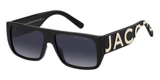 Marc Jacobs MARC LOGO 096/S unisex Black Rectangle Sunglasses