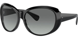 Oliver Peoples MARIDAN OV 5551SU women Black Oval Sunglasses