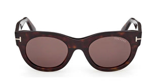 Tom Ford MARINE-02 FT1315 women Havana Round Sunglasses