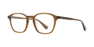 GARRETT LEIGHT MARKUS unisex Brown Squared Eyeglasses
