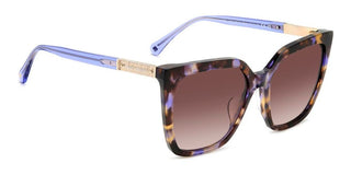 Kate Spade MARLOWE/G/S women Havana Squared Sunglasses
