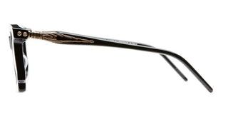 Kuboraum MASKE D72 unisex Black Squared Eyeglasses