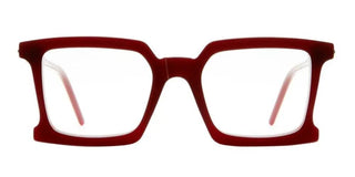 Kuboraum MASKE D72 unisex Red Squared Eyeglasses