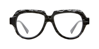 Kuboraum MASKE K37 unisex Black Geometric Eyeglasses