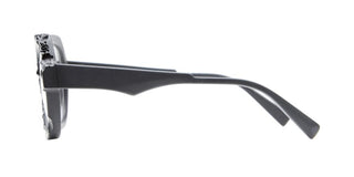 Kuboraum MASKE K37 unisex Black Geometric Eyeglasses