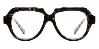 Kuboraum Maske K37 Unisex Grey Geometric Eyeglasses