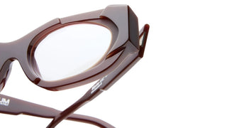 Kuboraum Maske K62 Unisex Red Oval Eyeglasses