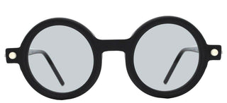 Kuboraum MASKE P1/S unisex Black Round Sunglasses