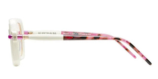 Kuboraum Maske P9 Sun Unisex White Geometric Sunglasses